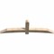 Ekena Millwork Bellingham Rough Sawn Timber Gable Bracket, Douglas Fir, 96"W x 28"H x 6"D x 6"F, 7/12 Pitch GBW096X28X0606BEL00RDF - alternate 5